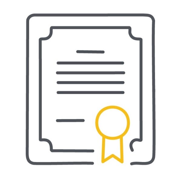 Certificato di fabbrica per il calibro del tappo di scarto Ø >100-200mm