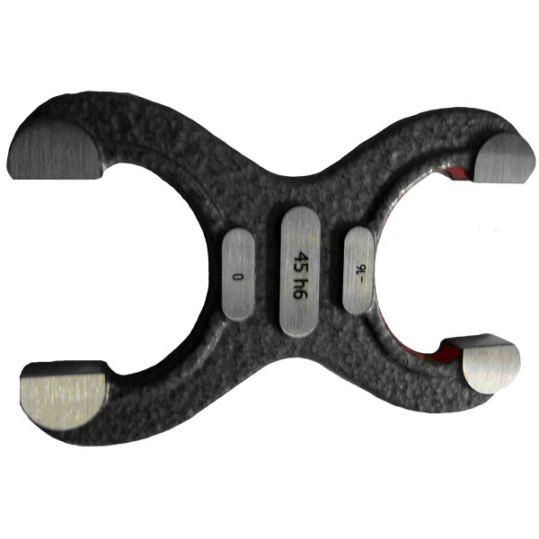 Calibro di limite bifacciale DIN 7162 / 7163 6-10mm